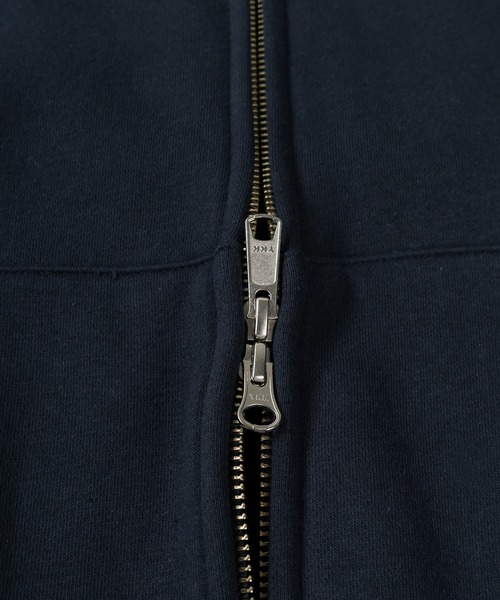 BEN DAVIS(ベンデイビス)の「【BENDAVIS/ベンデイビス】SELECTION ZIP HOODIE/タギングロゴ バックプリント フルジップフーディー オーバーサイズ 裏起毛(パーカー・メンズ・アッシュグレー/ブラック/グリーン/ネイビー・M/L/XL)」の7枚目の写真