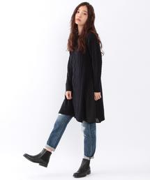 Another Edition | ワキフハクケーブルワンピース/ AEBC W/AC ワキフハク CBL OP(ワンピース)