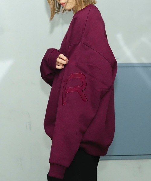 RVCA(ルーカ)の「RVCA メンズ FAKE RVCA CR トレーナー 【2024年秋冬モデル】/ルーカロゴバックプリントプルオーバースウェットトレーナー(スウェット・メンズ・ワインレッド/ホワイト/チャコールグレー/ブラック/グリーン系その他・SMALL/MEDIUM/LARGE/X-LARGE/XX-LARGE)」の20枚目の写真