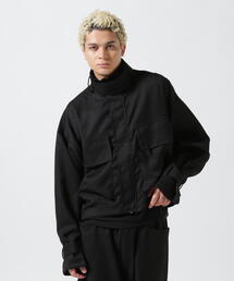 A.F ARTEFACT/エーエフ・アーティファクト/別注 Twill Cropped Military Blouson