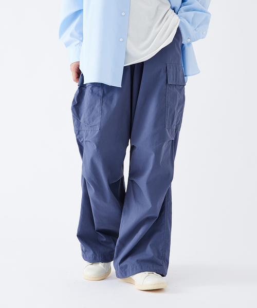 B.C STOCK（ベーセーストック）の「CN BELL CARGO PANTS（カーゴパンツ・メンズ・ブラック/ブルー系その他/パープル/レッド/カーキ・FREE）」の4枚目の写真