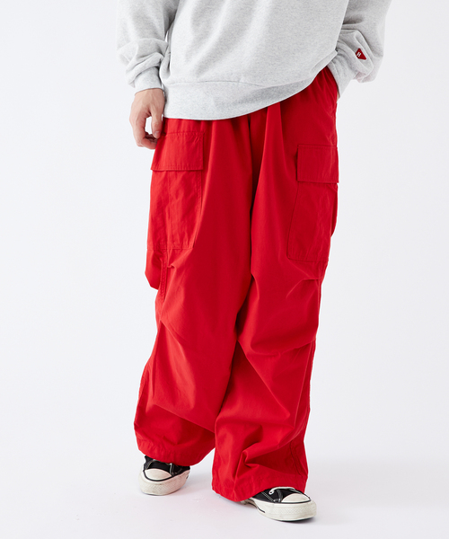 B.C STOCK（ベーセーストック）の「CN BELL CARGO PANTS（カーゴパンツ・メンズ・ブラック/ブルー系その他/パープル/レッド/カーキ・FREE）」の5枚目の写真
