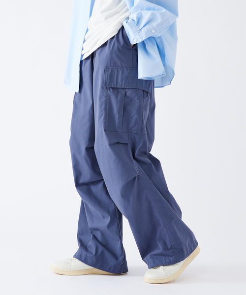 B.C STOCK（ベーセーストック）の「CN BELL CARGO PANTS（カーゴパンツ・メンズ・ブラック/ブルー系その他/パープル/レッド/カーキ・FREE）」の19枚目の写真