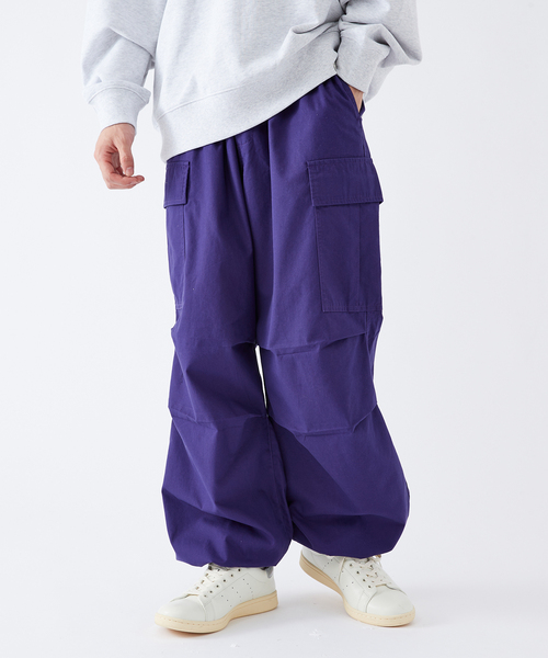 B.C STOCK（ベーセーストック）の「CN BELL CARGO PANTS（カーゴパンツ・メンズ・ブラック/ブルー系その他/パープル/レッド/カーキ・FREE）」の16枚目の写真