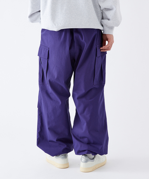 B.C STOCK（ベーセーストック）の「CN BELL CARGO PANTS（カーゴパンツ・メンズ・ブラック/ブルー系その他/パープル/レッド/カーキ・FREE）」の14枚目の写真