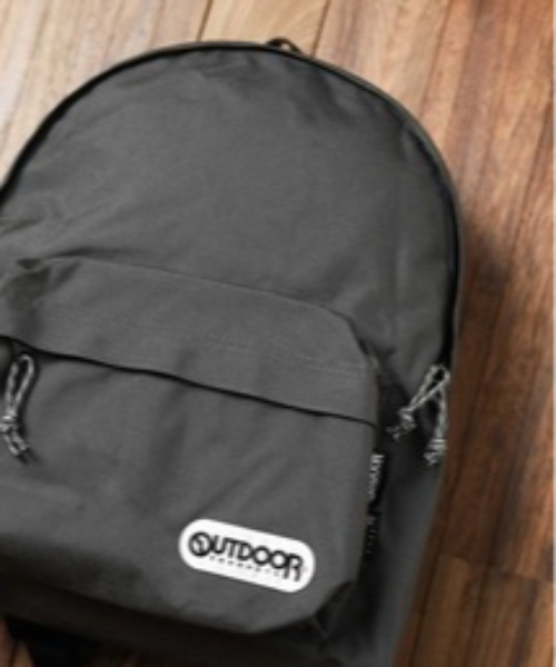 OUTDOOR PRODUCTS（アウトドアプロダクツ）の「【OUTDOOR PRODUCTS】DAYPACK M 15.4L（バックパック/リュック・レディース・ベージュ/ブラック/グレー/グリーン/バーガンディー/ピンク/ネイビー/パープル/レッド・FREE）」の3枚目の写真