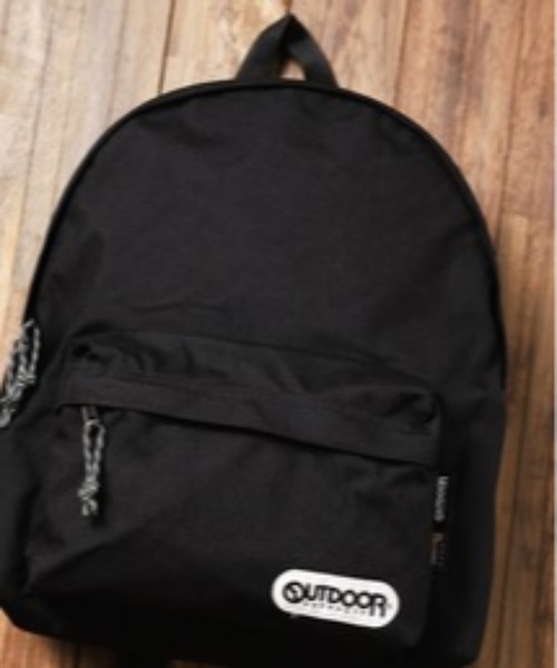 OUTDOOR PRODUCTS（アウトドアプロダクツ）の「【OUTDOOR PRODUCTS】DAYPACK M 15.4L（バックパック/リュック・レディース・ベージュ/ブラック/グレー/グリーン/バーガンディー/ピンク/ネイビー/パープル/レッド・FREE）」の2枚目の写真