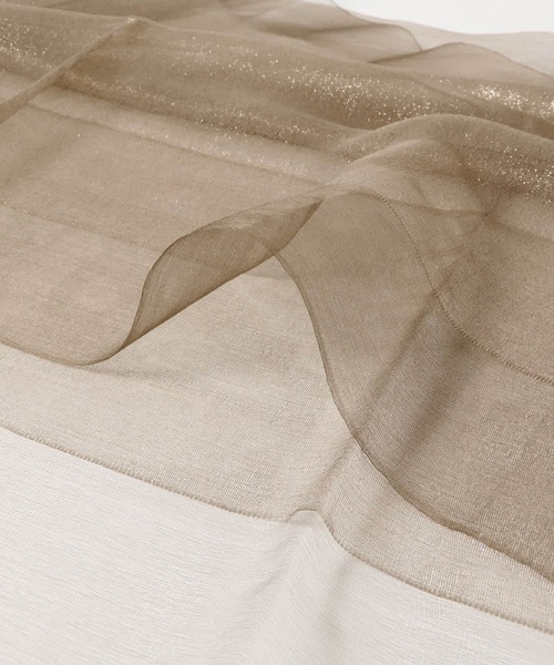 URBAN RESEARCH ROSSO WOMEN（アーバンリサーチ　ロッソ）の「ラメシルクストール（ストール/ショール・レディース・ゴールド系その他・FREE）」の5枚目の写真