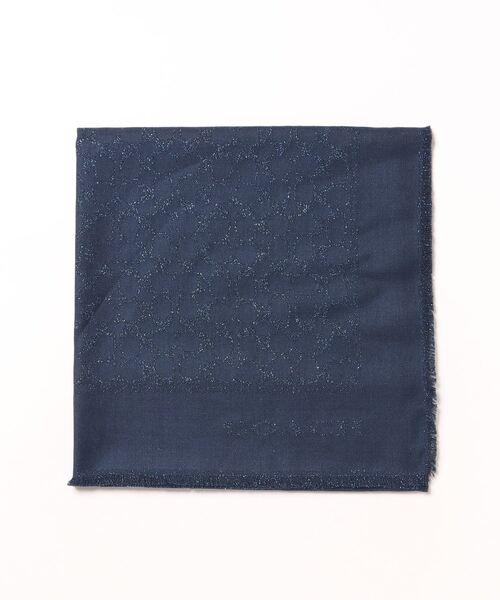 送料無料 COACH　シグネーチャーネイビーストール＆ハンカチ コーチ 格安 スカーフ - 日本最大級COACH専門店 コチガル