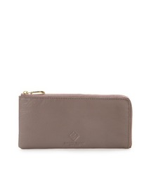 スクエアモチーフソフトレザー 長財布