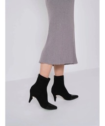 【NK】【it】【Bella Lume(ベッラルーメ)】パールヒールショートブーツ