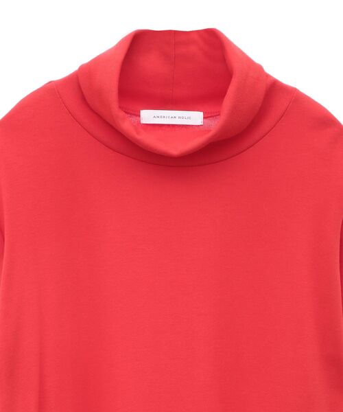 AMERICAN HOLIC(アメリカンホリック)の「タートルカットプルオーバー1(Tシャツ/カットソー・レディース・ブラック/オフホワイト/レッド・M/L)」の11枚目の写真