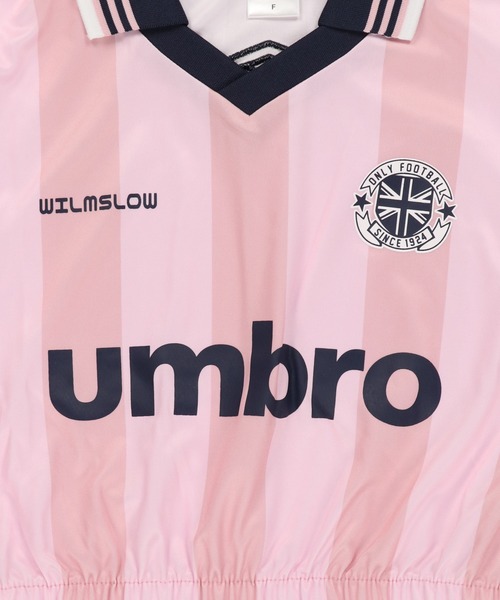 UMBRO(アンブロ)の「【UMBRO/アンブロ】ショート丈サッカーTシャツ(Tシャツ/カットソー・レディース・ブラック/オフホワイト/ネイビー/ピンク・ONESIZE)」の9枚目の写真