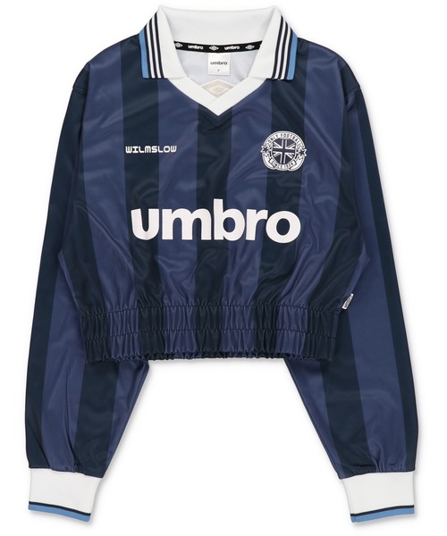 UMBRO(アンブロ)の「【UMBRO/アンブロ】ショート丈サッカーTシャツ(Tシャツ/カットソー・レディース・ブラック/オフホワイト/ネイビー/ピンク・ONESIZE)」の5枚目の写真