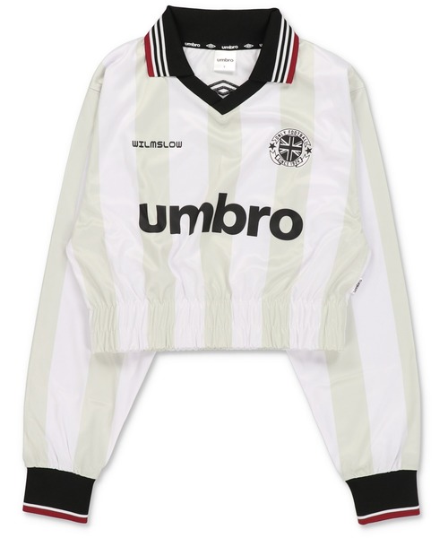 UMBRO(アンブロ)の「【UMBRO/アンブロ】ショート丈サッカーTシャツ(Tシャツ/カットソー・レディース・ブラック/オフホワイト/ネイビー/ピンク・ONESIZE)」の18枚目の写真