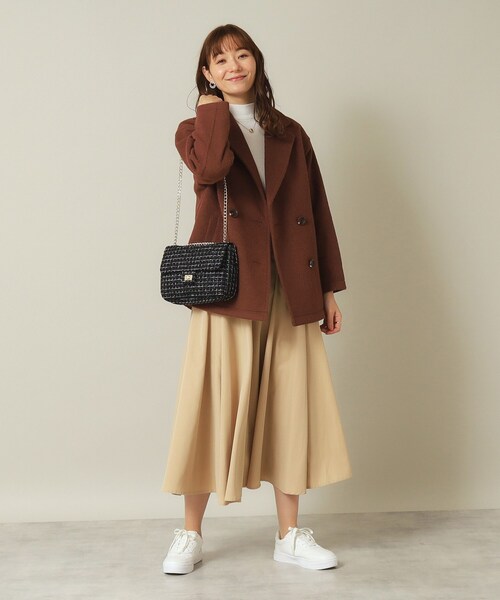 ITS'DEMO（イッツデモ）の「◆ツイードミニショルダー（ショルダーバッグ・レディース・ホワイト系6/ブラック系3/ネイビー系3・00）」の6枚目の写真