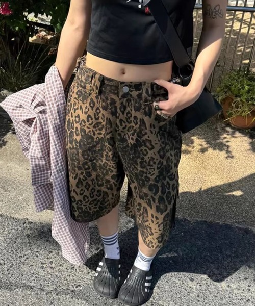 almo(アルモ)の「レオパード柄ハーフパンツ(se)(その他パンツ・レディース・レオパード・FREE)」の7枚目の写真
