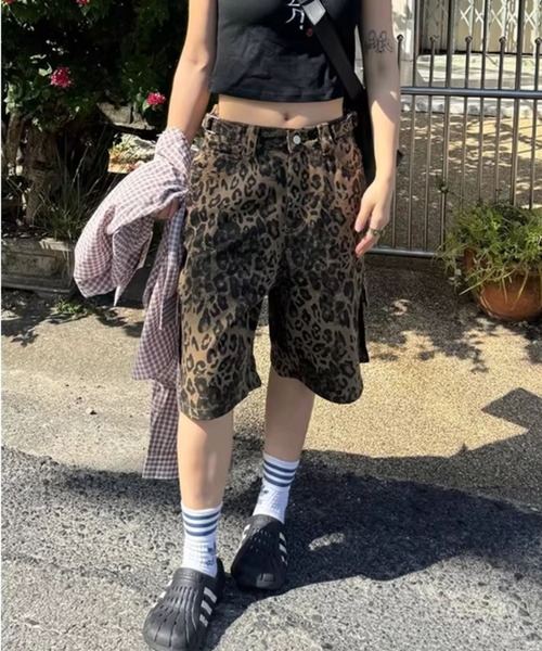 almo(アルモ)の「レオパード柄ハーフパンツ(se)(その他パンツ・レディース・レオパード・FREE)」の8枚目の写真