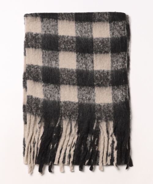 apres jour mignon（アプレジュールミニョン）の「【apresjour mignon×ARIAZ】アソートチェックマフラー（ストール/ショール・レディース・レッド/ブラック系その他/ブラウン系その他・ONESIZE）」の12枚目の写真