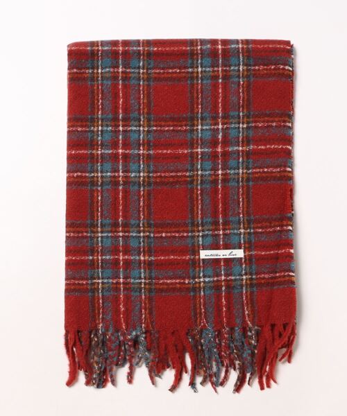apres jour mignon（アプレジュールミニョン）の「【apresjour mignon×ARIAZ】アソートチェックマフラー（ストール/ショール・レディース・レッド/ブラック系その他/ブラウン系その他・ONESIZE）」の14枚目の写真