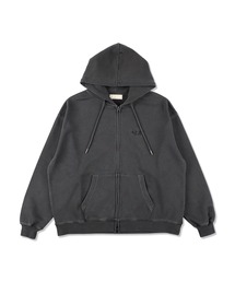 SEA PIGMENT ZIP UP SWEATSHIRT