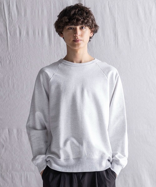 Jackman（ジャックマン）の「MZ Sweat Crewneck（スウェット・メンズ・ダークグリーン/ライトグレー/ブラック・SMALL/LARGE/MEDIUM）」の2枚目の写真
