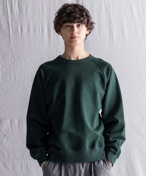 Jackman（ジャックマン）の「MZ Sweat Crewneck（スウェット・メンズ・ダークグリーン/ライトグレー/ブラック・SMALL/LARGE/MEDIUM）」の3枚目の写真