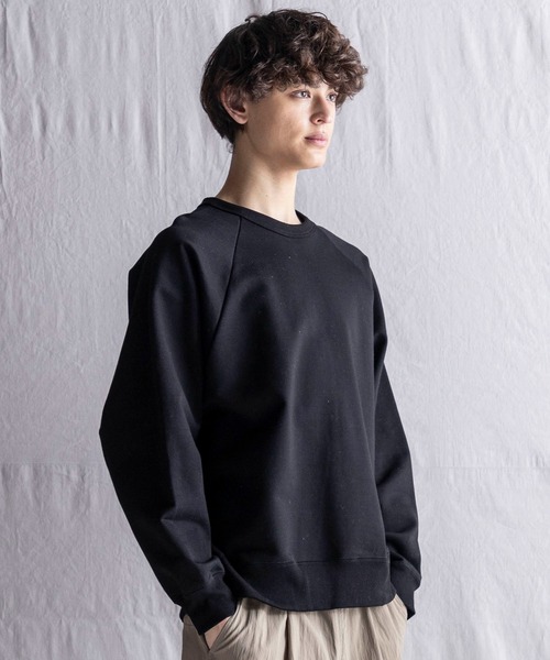 Jackman（ジャックマン）の「MZ Sweat Crewneck（スウェット・メンズ・ダークグリーン/ライトグレー/ブラック・SMALL/LARGE/MEDIUM）」の6枚目の写真