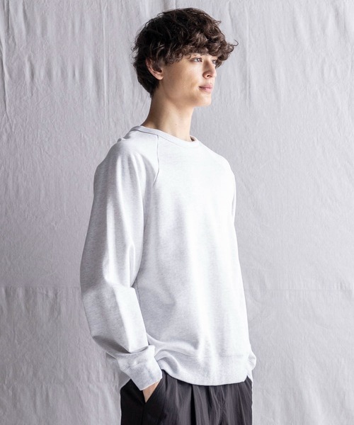 Jackman（ジャックマン）の「MZ Sweat Crewneck（スウェット・メンズ・ダークグリーン/ライトグレー/ブラック・SMALL/LARGE/MEDIUM）」の8枚目の写真