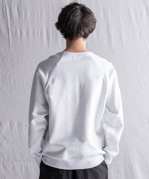 Jackman（ジャックマン）の「MZ Sweat Crewneck（スウェット・メンズ・ダークグリーン/ライトグレー/ブラック・SMALL/LARGE/MEDIUM）」の9枚目の写真