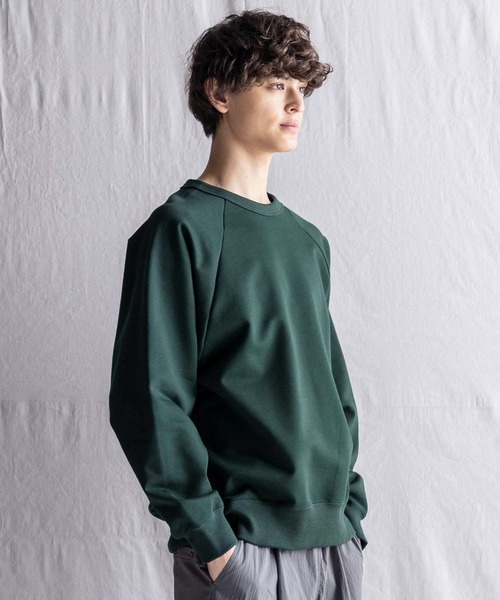 Jackman（ジャックマン）の「MZ Sweat Crewneck（スウェット・メンズ・ダークグリーン/ライトグレー/ブラック・SMALL/LARGE/MEDIUM）」の4枚目の写真