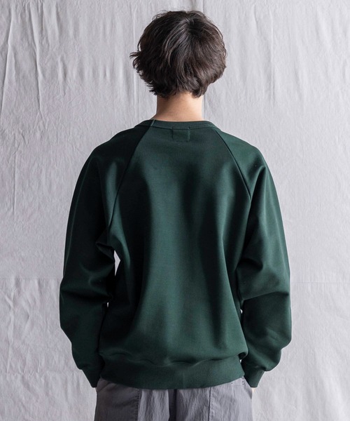 Jackman（ジャックマン）の「MZ Sweat Crewneck（スウェット・メンズ・ダークグリーン/ライトグレー/ブラック・SMALL/LARGE/MEDIUM）」の5枚目の写真