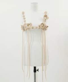 【riv nobuhiko/リブノブヒコ】RAMM BEAD BRA/ビスチェ RIV NOBUHIKO 「riv nobuhiko/リブノブヒコ」RAMM BEAD BRA