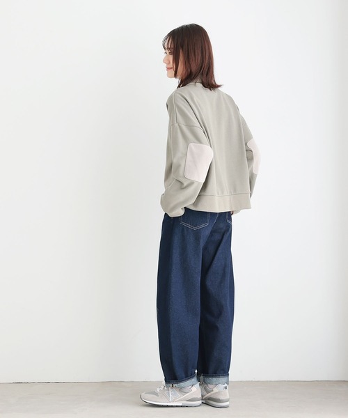 n'OrLABEL(ノアールレーベル)の「『ハイネックロゴ刺繍スウェット』(スウェット・レディース・ピンク系その他/ブラック/グリーン/オートミール・FREE)」の16枚目の写真
