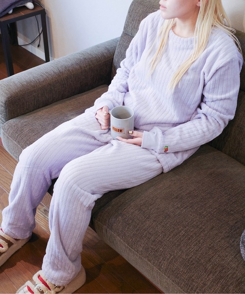 FRUIT OF THE LOOM / FTL ストライプボアルームウエア / 80840000