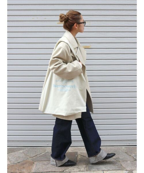 Ungrid（アングリッド）の「【自分で選べるスペシャルセット対象BAG】ロゴトートバッグ（ハンドバッグ・レディース・アイボリー・FREE）」の21枚目の写真