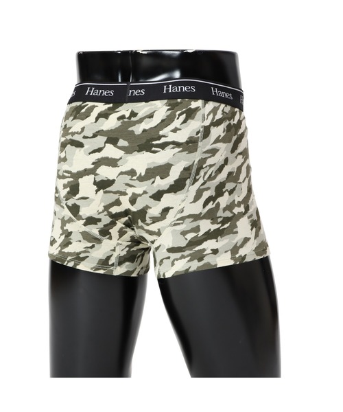 HANES(ヘインズ)の「【Hanes/ヘインズ】メンズ ボクサーブリーフ(その他アンダーウェア/インナー・メンズ・ネイビー系1/アーミー・LARGE/MEDIUM/X-LARGE)」の1枚目の写真