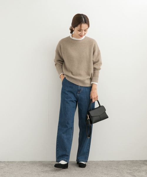 【セール】針抜きフラフィーニット（ニット/セーター）｜URBAN RESEARCH DOORS（アーバンリサーチドアーズ）