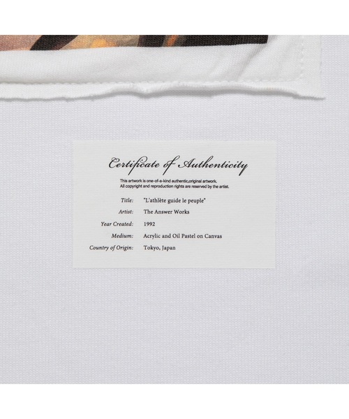 APPLEBUM(アップルバム)の「"Basketteur de la Liberte" T-shirt(Tシャツ/カットソー・メンズ・ブラック/ホワイト・X-LARGE/LARGE/MEDIUM)」の4枚目の写真