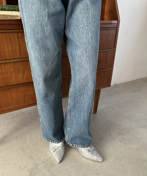 DISCOAT（ディスコート）の「リボンピンヒールパンプス（パンプス・レディース・シルバー/ブラック・MEDIUM/LARGE）」の12枚目の写真