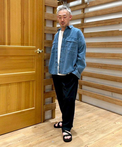 Grand PARK（グランドパーク）の「リップストレッチイージーパンツ（その他パンツ・メンズ・ブラック/ネイビー/カーキ・SMALL/MEDIUM/LARGE/X-LARGE）」の19枚目の写真