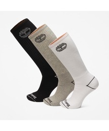 Timberland（ティンバーランド）の「オールジェンダー 3パック ボーデン ツリー フル クッション クルー ソックス（ソックス/靴下）」