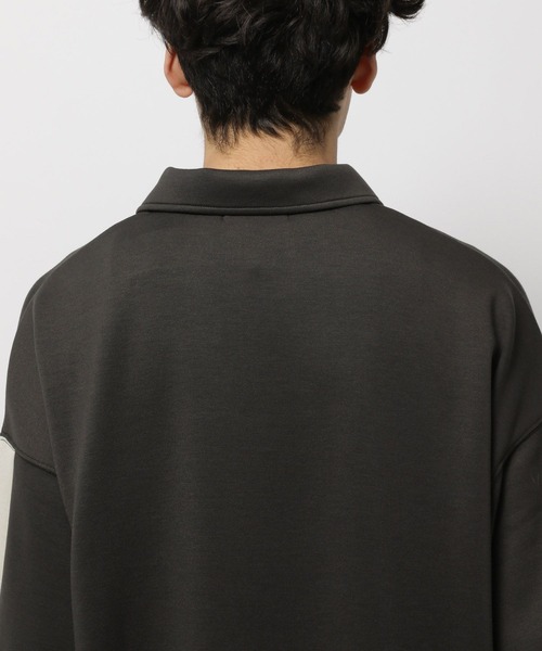 niko and...(ニコアンド)の「ダンボールハーフZIPプルオーバー(スウェット・メンズ・ブルー/チャコール/レッド/オフホワイト・LARGE/MEDIUM)」の20枚目の写真