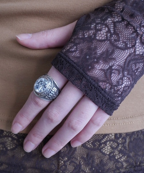 G.V.G.V.(ジーヴィージーヴィー)の「COLLEGE RING(リング・レディース・シルバー・11号/13号)」の13枚目の写真