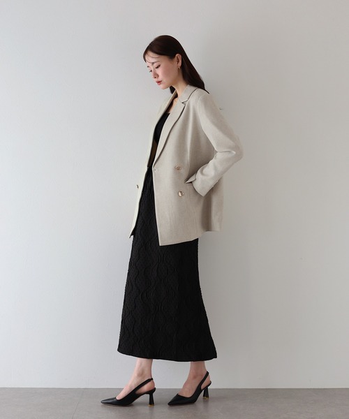 極美品　アルアバイル♡カラミダブルジャケット　テーラード　金ボタン SETUP7 ジャケット テーラードジャケット 「SETUP7」ダブル