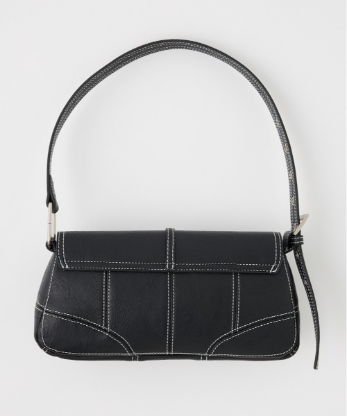 SLY(スライ)の「HARNESS STITCH SHOULDER BAG ハーネス ステッチ ショルダーバッグ(ショルダーバッグ・レディース・ブラック/マルチ・FREE)」の3枚目の写真