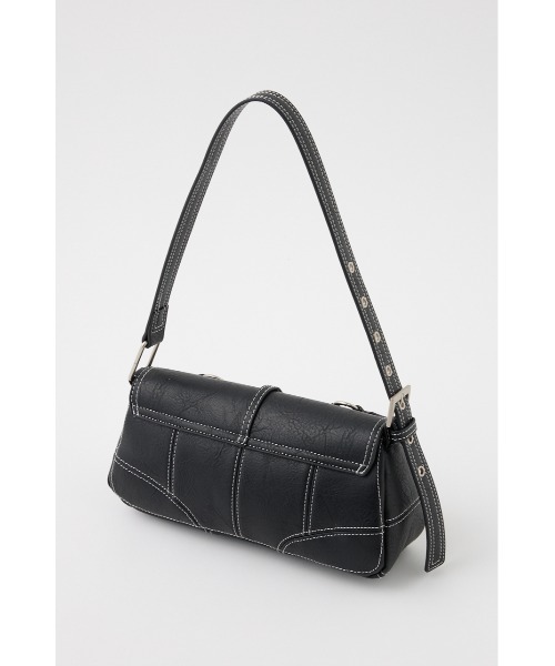 SLY(スライ)の「HARNESS STITCH SHOULDER BAG ハーネス ステッチ ショルダーバッグ(ショルダーバッグ・レディース・ブラック/マルチ・FREE)」の7枚目の写真