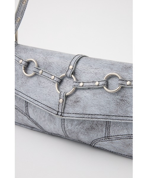 SLY(スライ)の「HARNESS STITCH SHOULDER BAG ハーネス ステッチ ショルダーバッグ(ショルダーバッグ・レディース・ブラック/マルチ・FREE)」の19枚目の写真