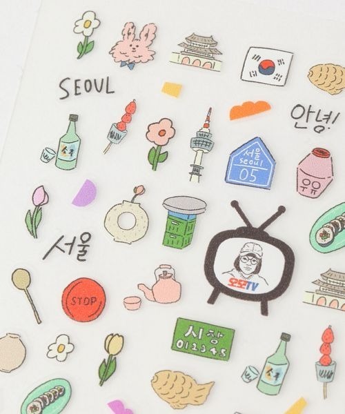 studio CLIP（スタディオクリップ）の「ネイルシールセット[アンニョンBY CLIP]（ネイルシール/ネイルチップ・レディース・その他1/その他2・FREE）」の6枚目の写真