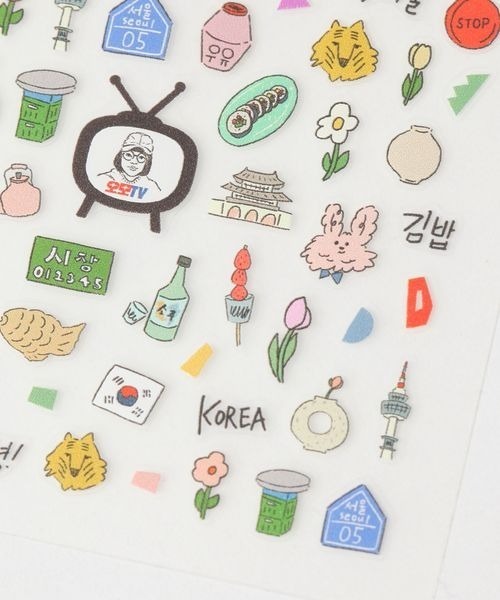 studio CLIP（スタディオクリップ）の「ネイルシールセット[アンニョンBY CLIP]（ネイルシール/ネイルチップ・レディース・その他1/その他2・FREE）」の7枚目の写真